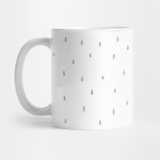 Forest tree pattern Mug